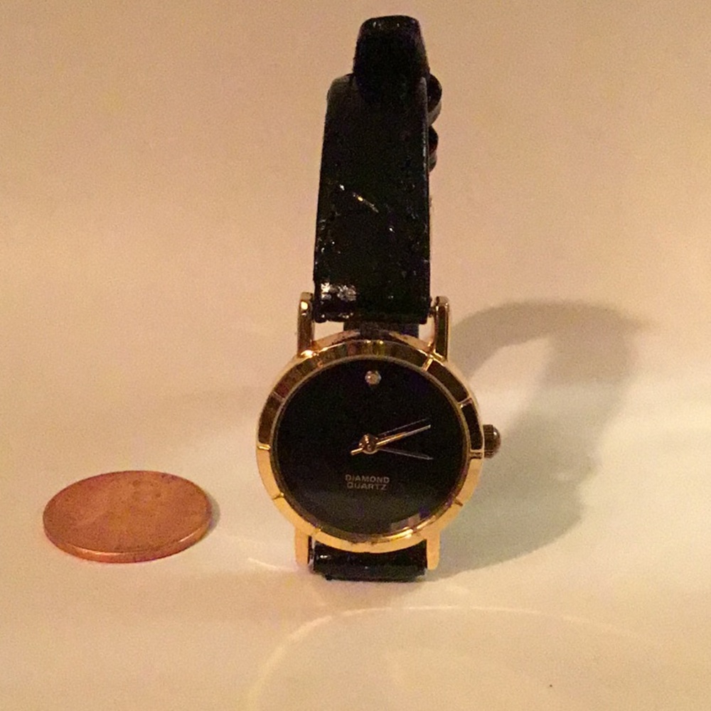 Diamond Quarts Watch